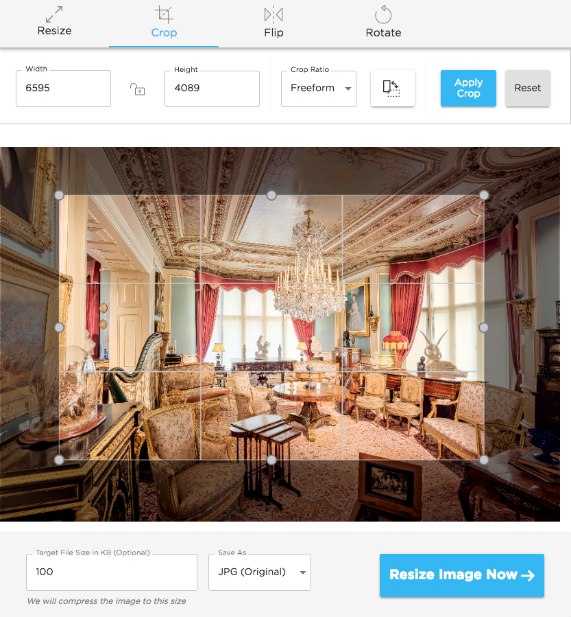 zware afbeeldingen verkleinen