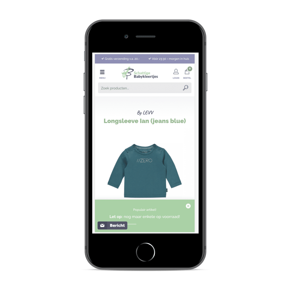 Personalisatie Gepersonaliseerde pop-up