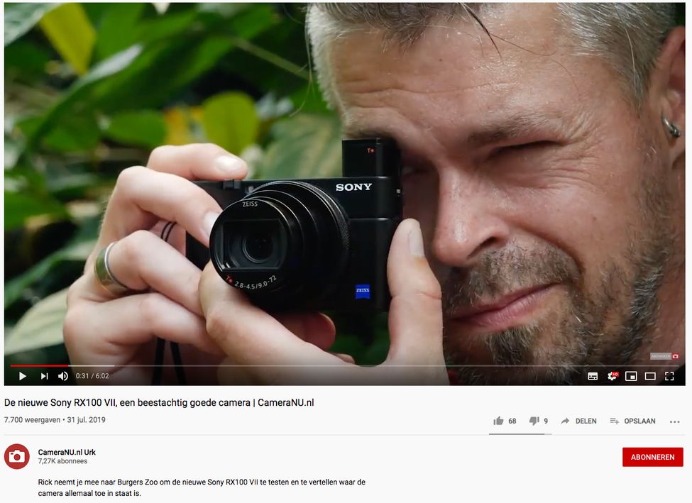 Autoriteit voorbeeld CameraNu