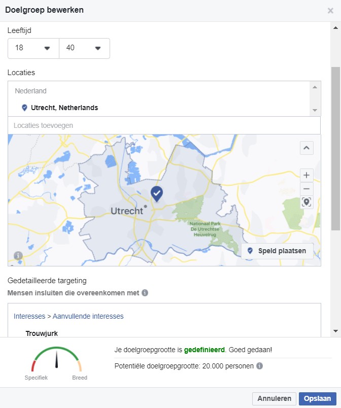 Doelgroep bepalen