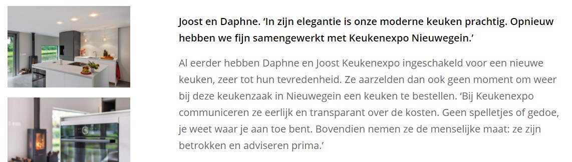 klantreview keukenexpo